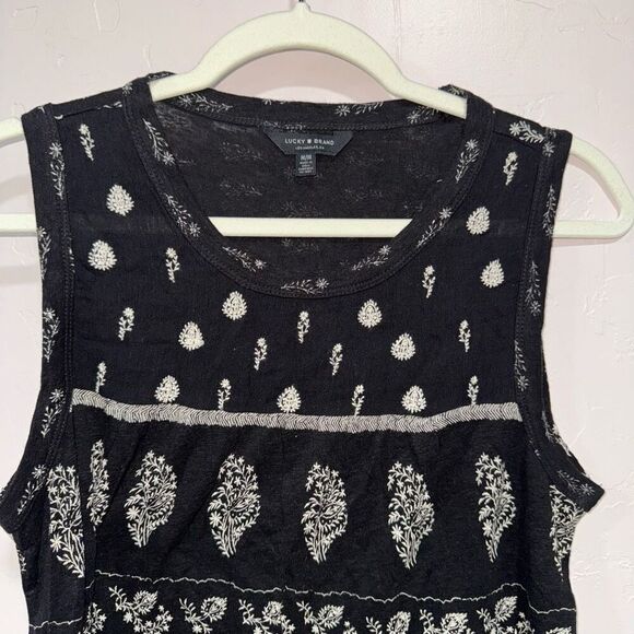 Lucky Brand Bandana Print Tank Size Medium - Picture 3 of 3